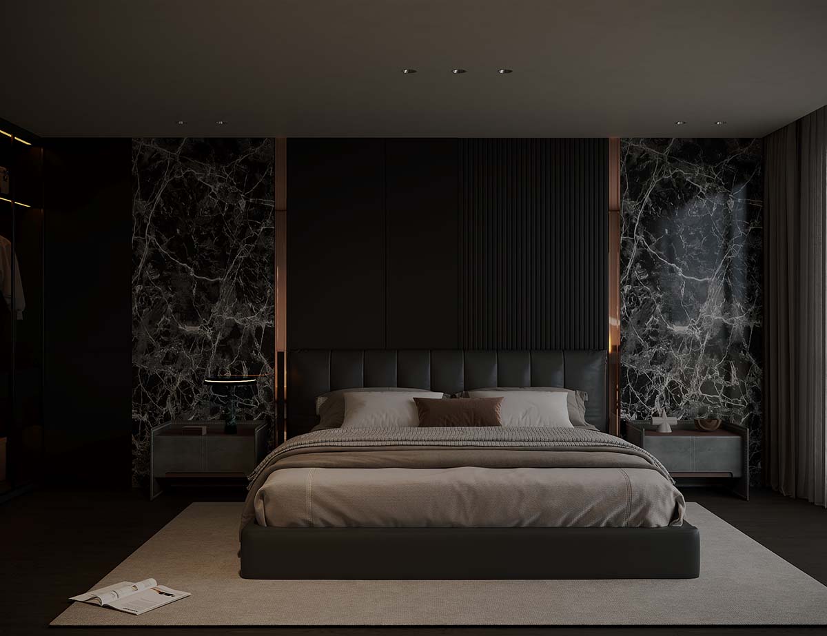 3dsMax Vip Bedroom Scene By 3df.pro 88
