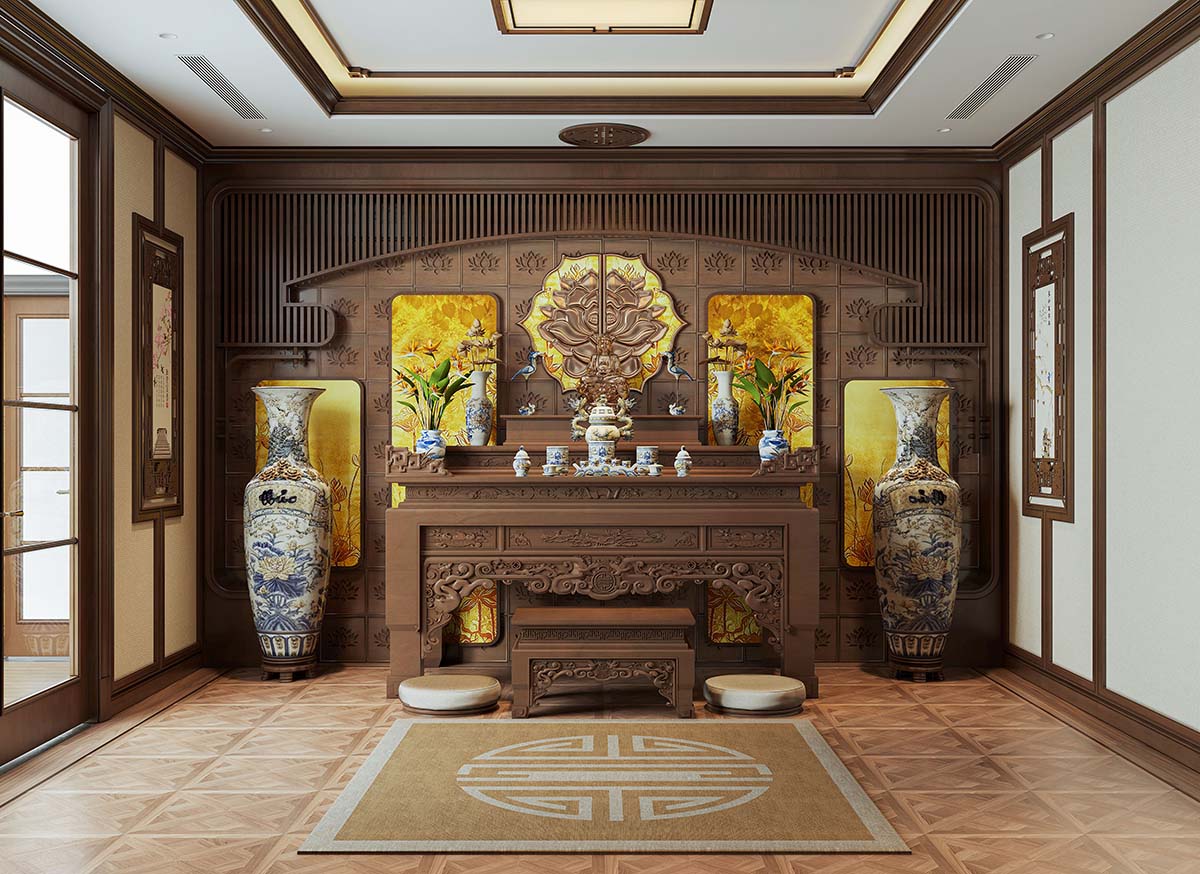 3dsMax Vip Altar Room Scene By Li Wu 102