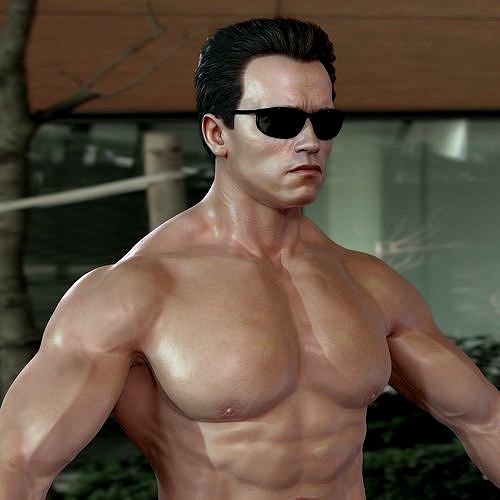 3d Model Arnold Schwarzenegger