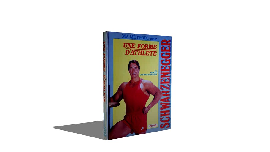 Book Livre By Arnold Schwarzenegger 3d Model