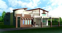 A Modern Villa 3d Model