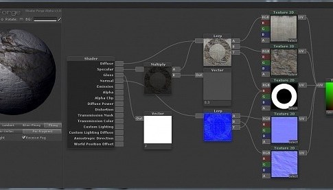Shader Forge - A visual, node-based shader editor