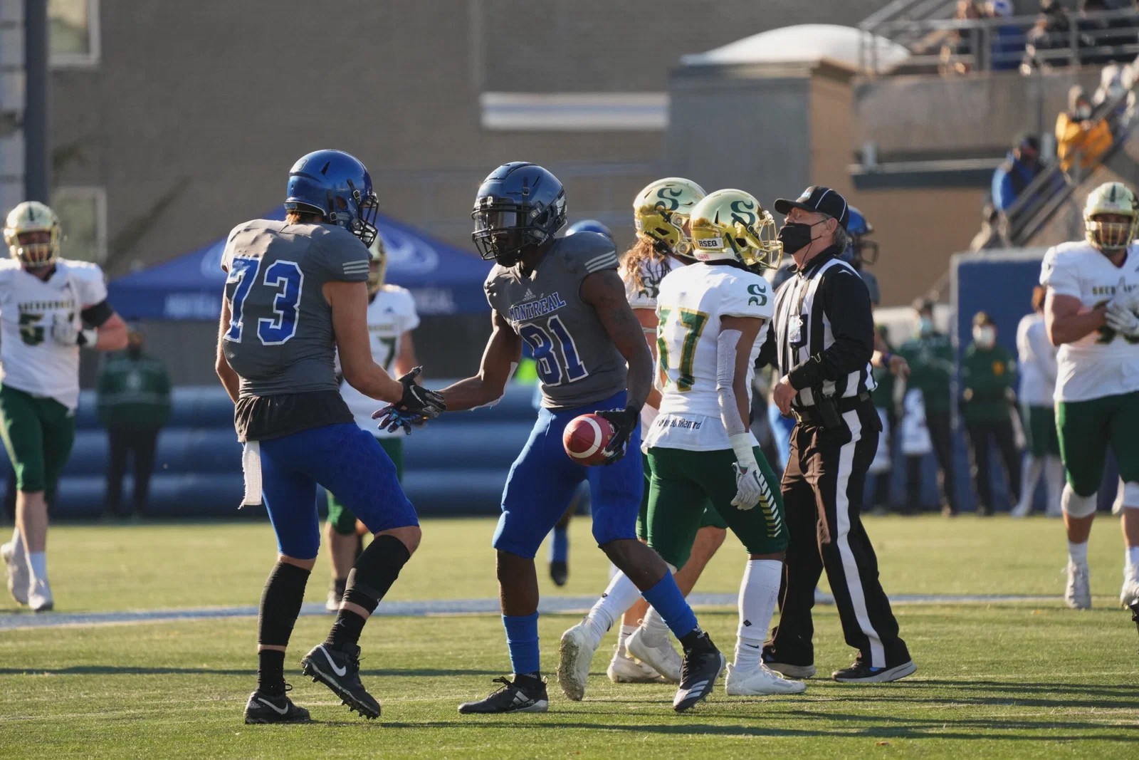 You visualize being here, you mentally prepare, so we're feeling ready to go. bob holtsman for get my photo/huskie athletics. Race For 2021 Vanier Cup Down To 14 Canadian University Football Teams 3downnation