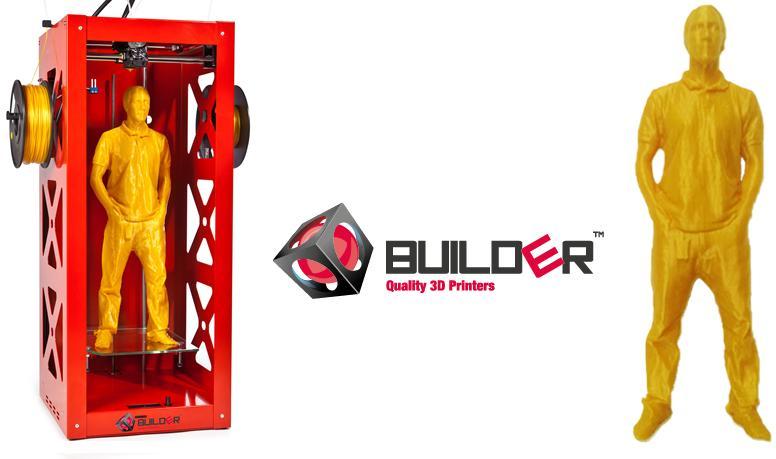 Builder 3d Printers Launches The Big Builder 26 Inch Z Axis Build Size 3dprint Com The Voice Of 3d Printing Additive Manufacturing