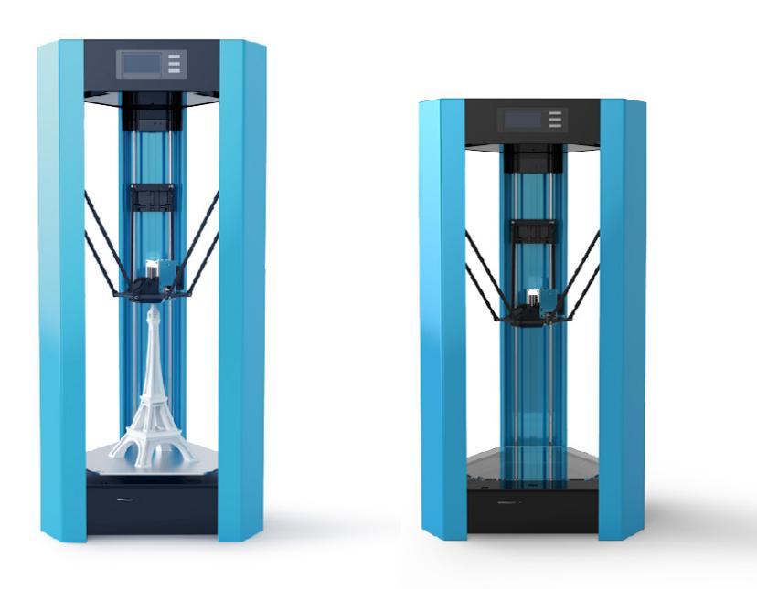 Overlord multicolor 3d printer is coming to kickstarter, starting at only £99