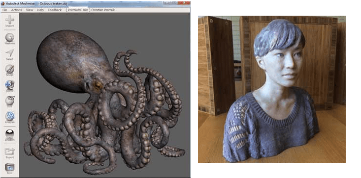 Meshmixer 2 8 Merges With The Autodesk 123d Family 3dprint Com The Voice Of 3d Printing Additive Manufacturing