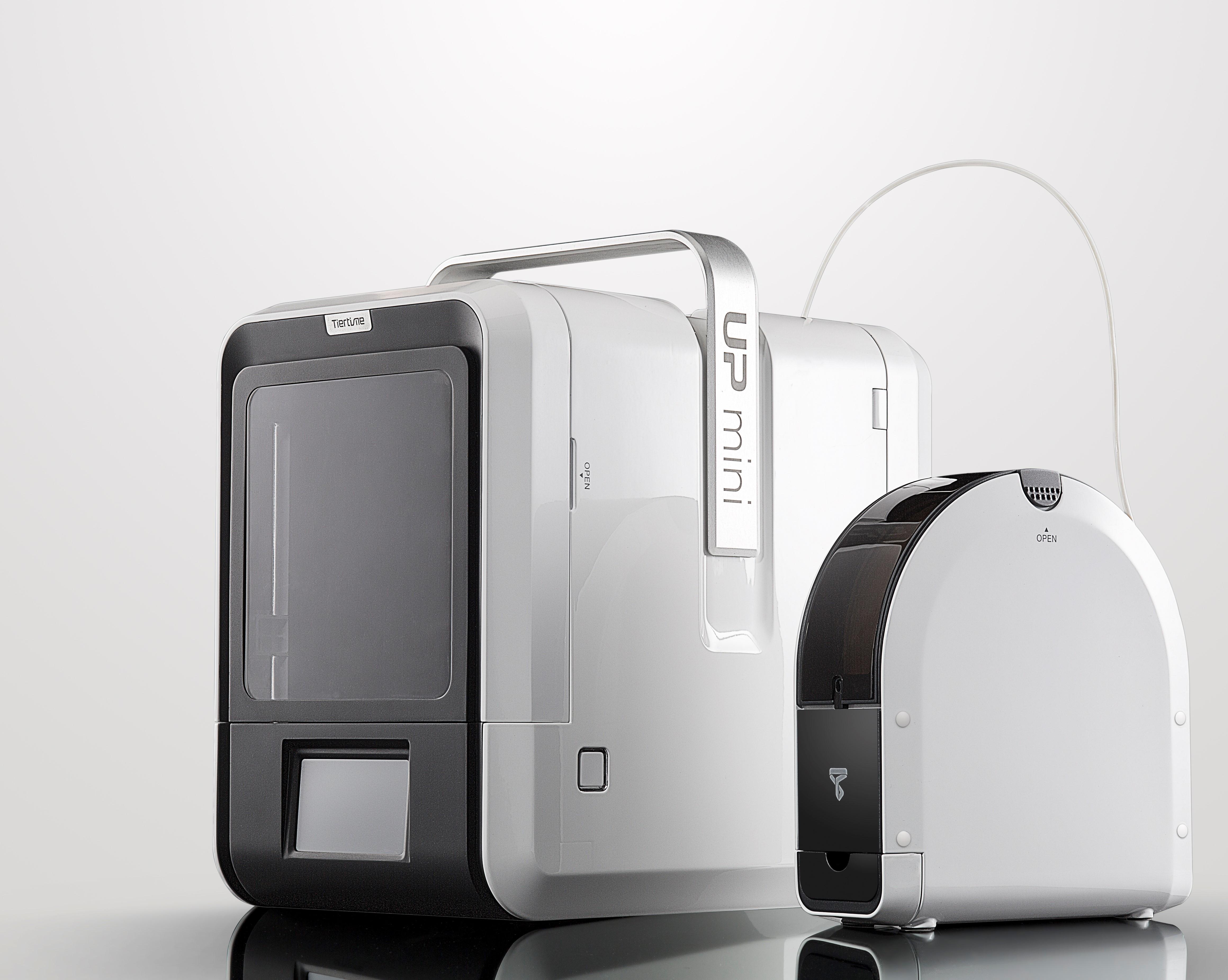 Tiertime unveils the new and improved up mini 2 3d printer at ces 2016