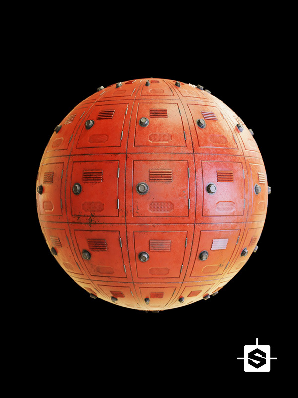 Metal Locker 001 - Free Textures & Seamless PBR Materials for Blender ...