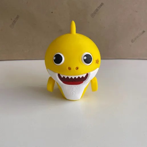 juguete Baby Shark 3D
