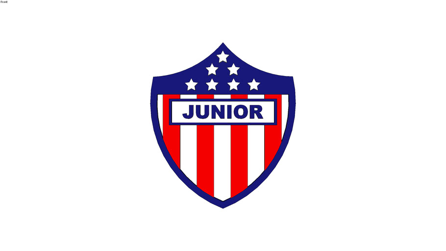 Junior es un equipo de categoría a en el fútbol profesional y su sede es en la cuidad de barranquilla su campo es el estadio roberto melendez el su escudo es de forma suiza en proporción de 6 de ancho por 8 de alto, dividido en dos franjas horizontales. Junior De Barranquilla Escudo / Mochila Wayuu Futbol ...