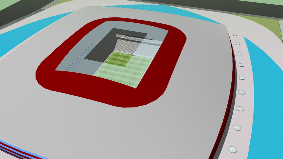 The nearest train station is witton which is a 5 minute walk away. New Aston Villa Stadium Project 3d Warehouse