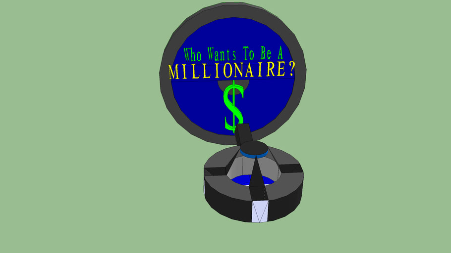 Hybrid set project (sketchup & c4d). Who Wants To Be A Millionaire 3d Warehouse