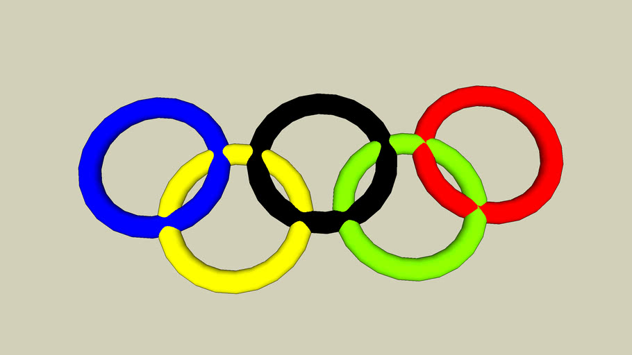 olympic rings 3d warehouse