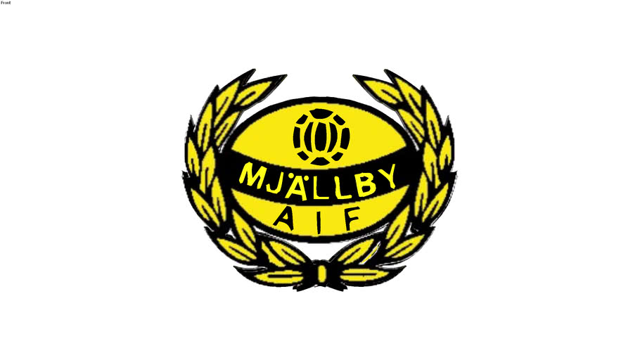 It is located on the listerlandet peninsula. Logo Football Mjallby Aif Solvesborg 3d Warehouse