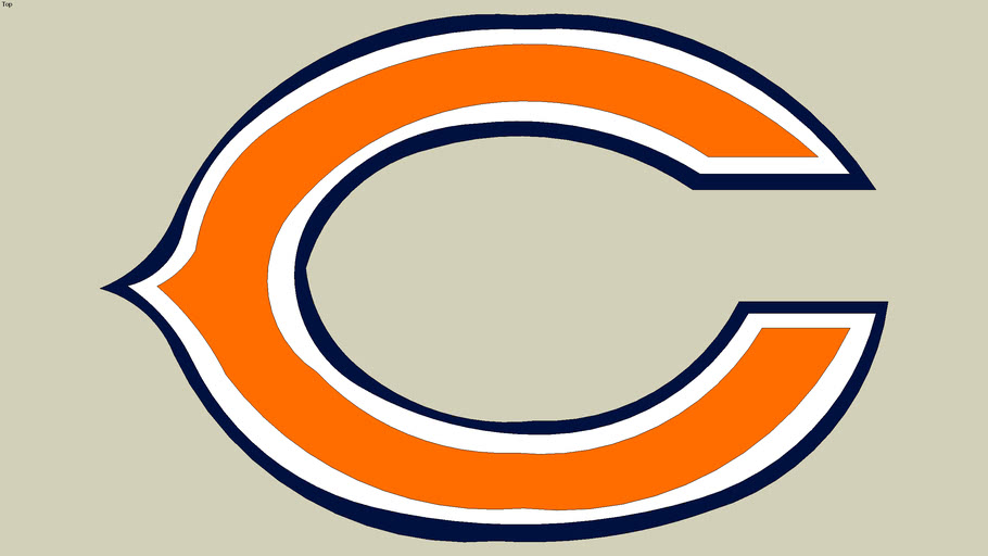 Bears Logo : Chicago Bears Logo 3d Warehouse