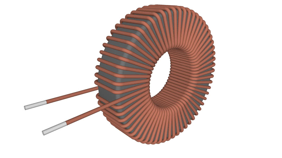 Toroidal Inductor Coil 3d Warehouse
