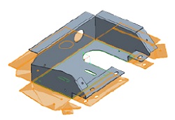 Creo Parametric Faster Sheetmetal Design 3 Hti
