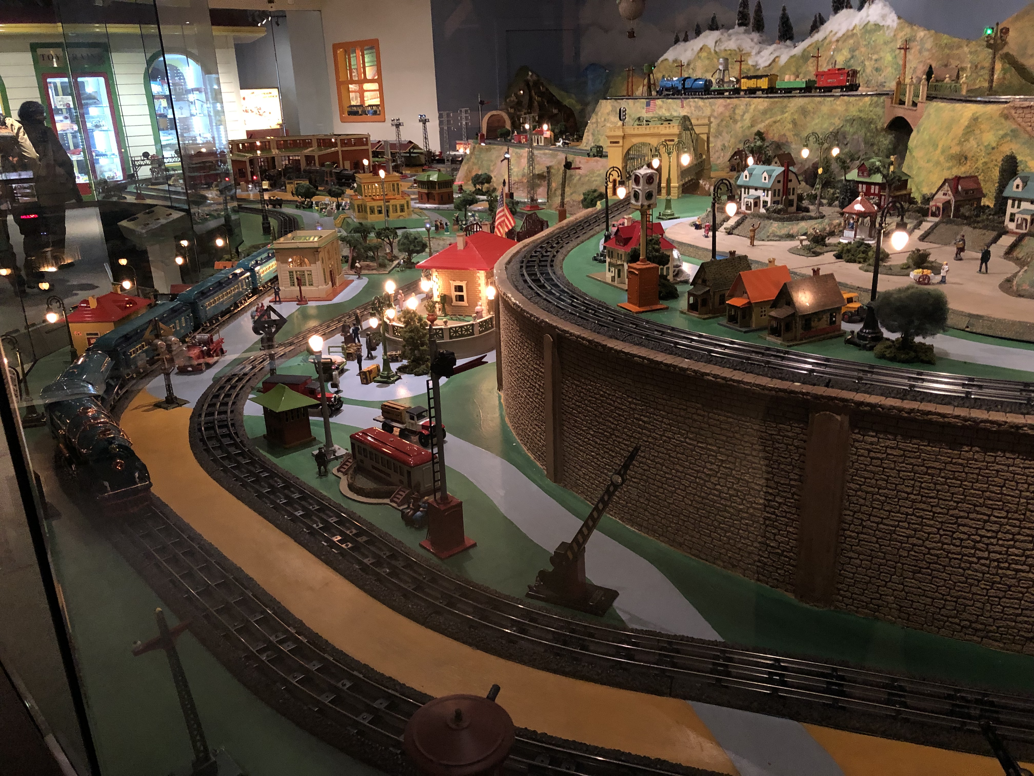 Model Train Set Left
