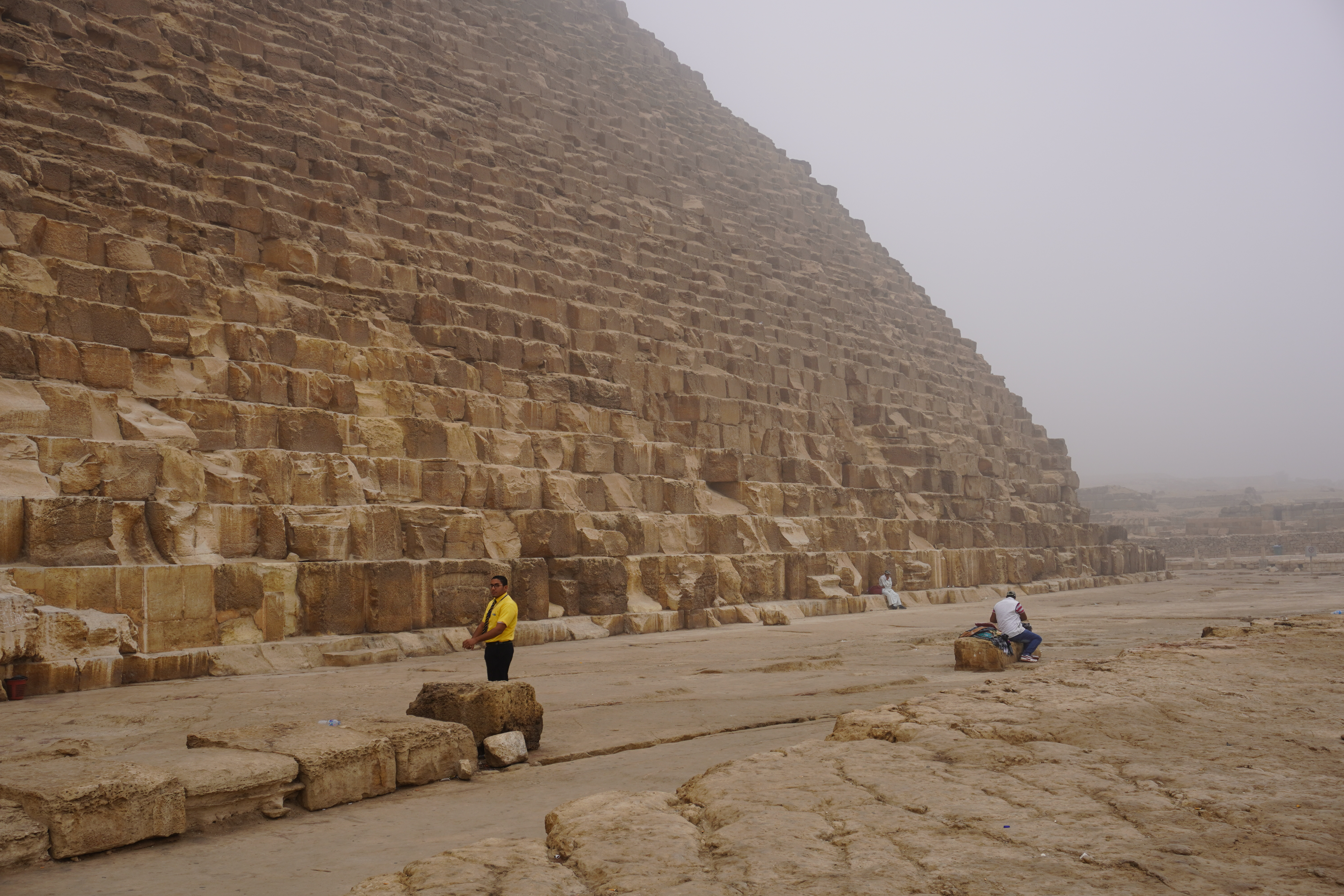 The Great Pyramid Up Close