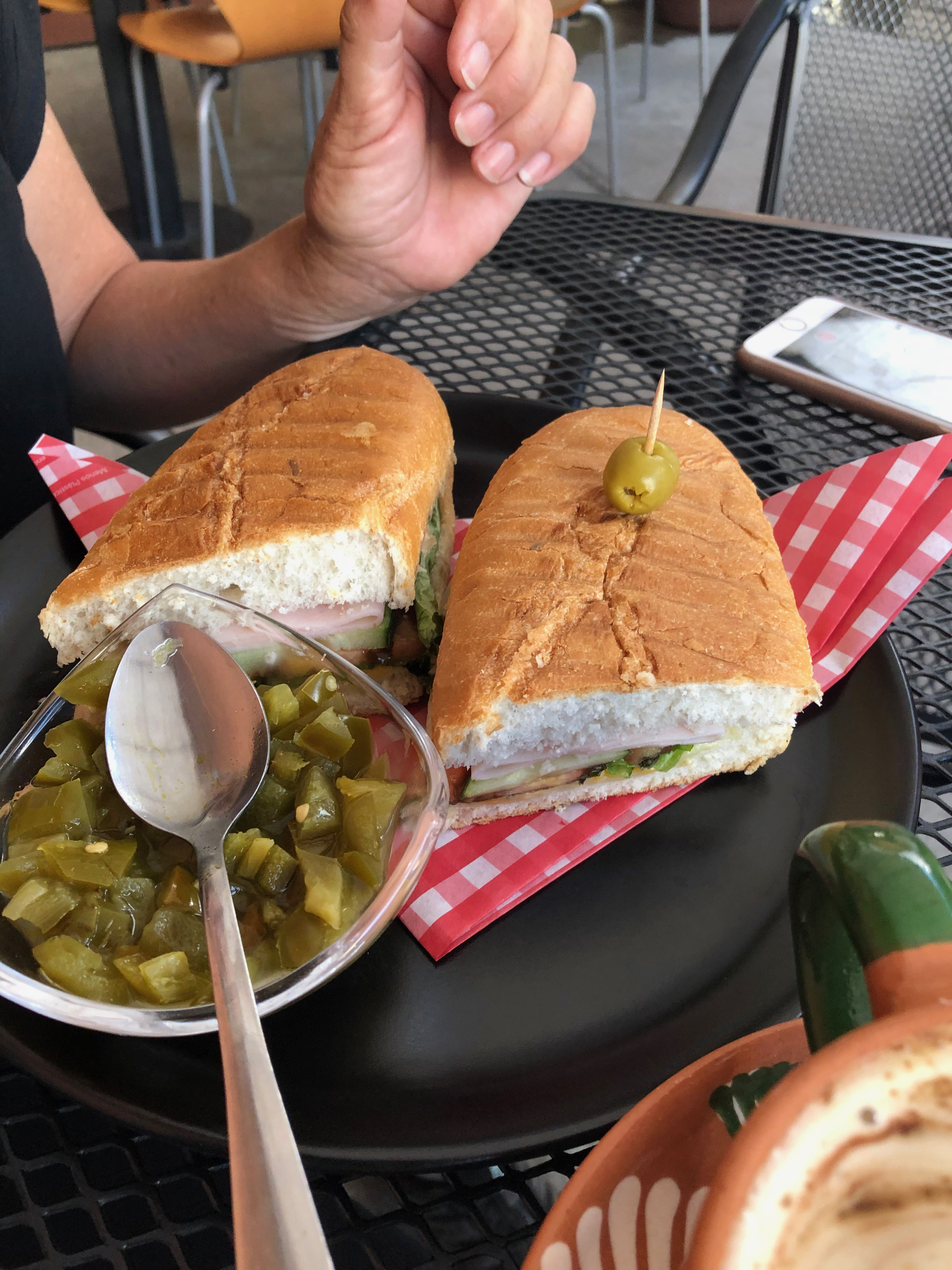 Tasty Sandwich and Side