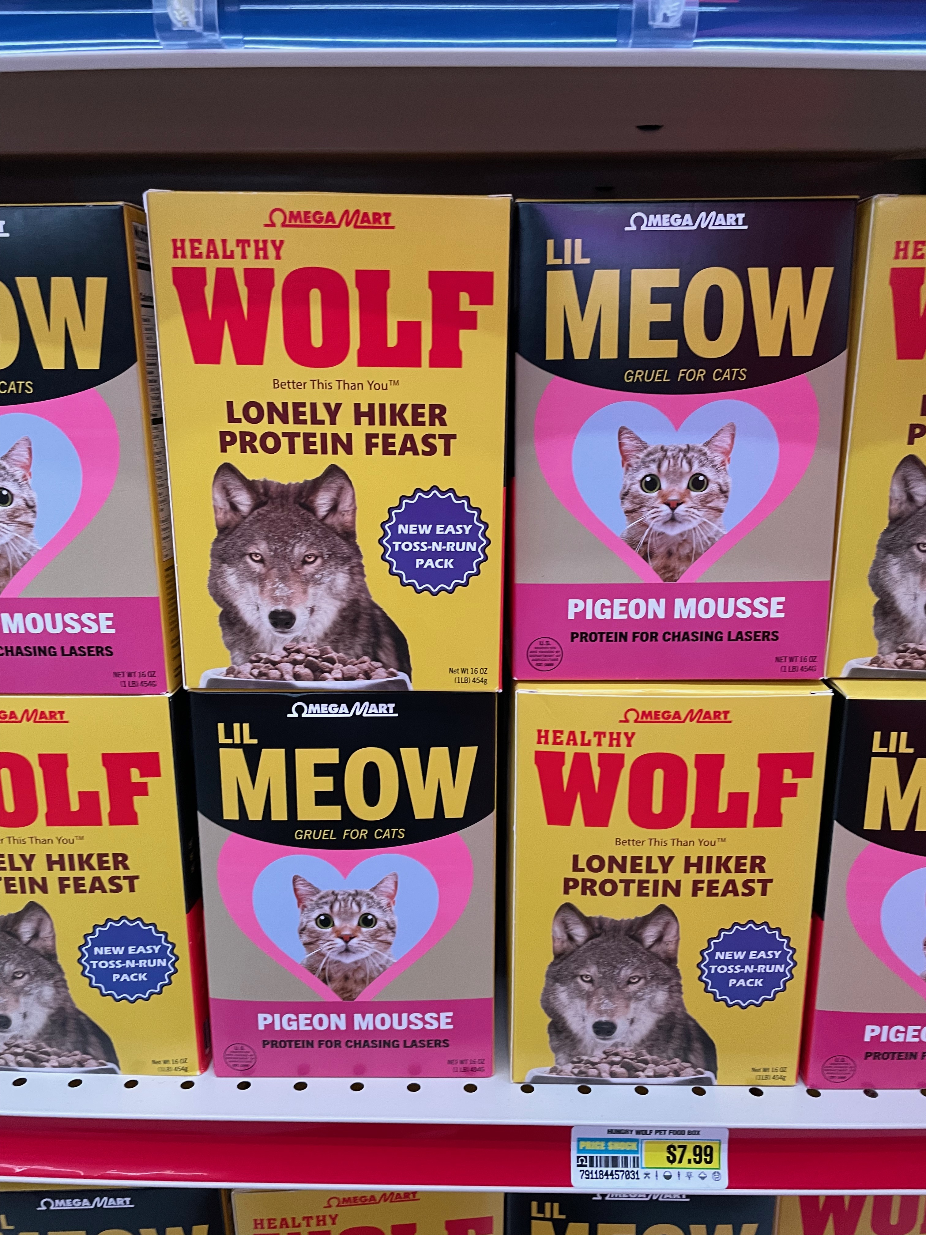 Pet Food - Healthy Wolf and Lil Meow