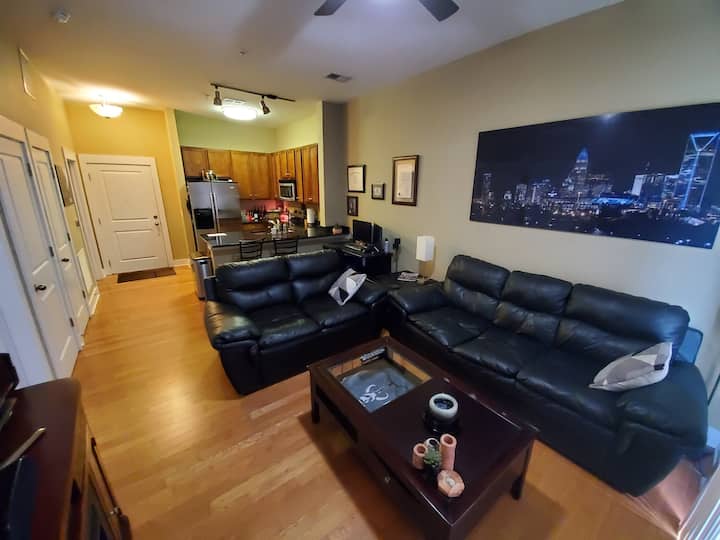 Ryan's Place Front Room and Kitchen