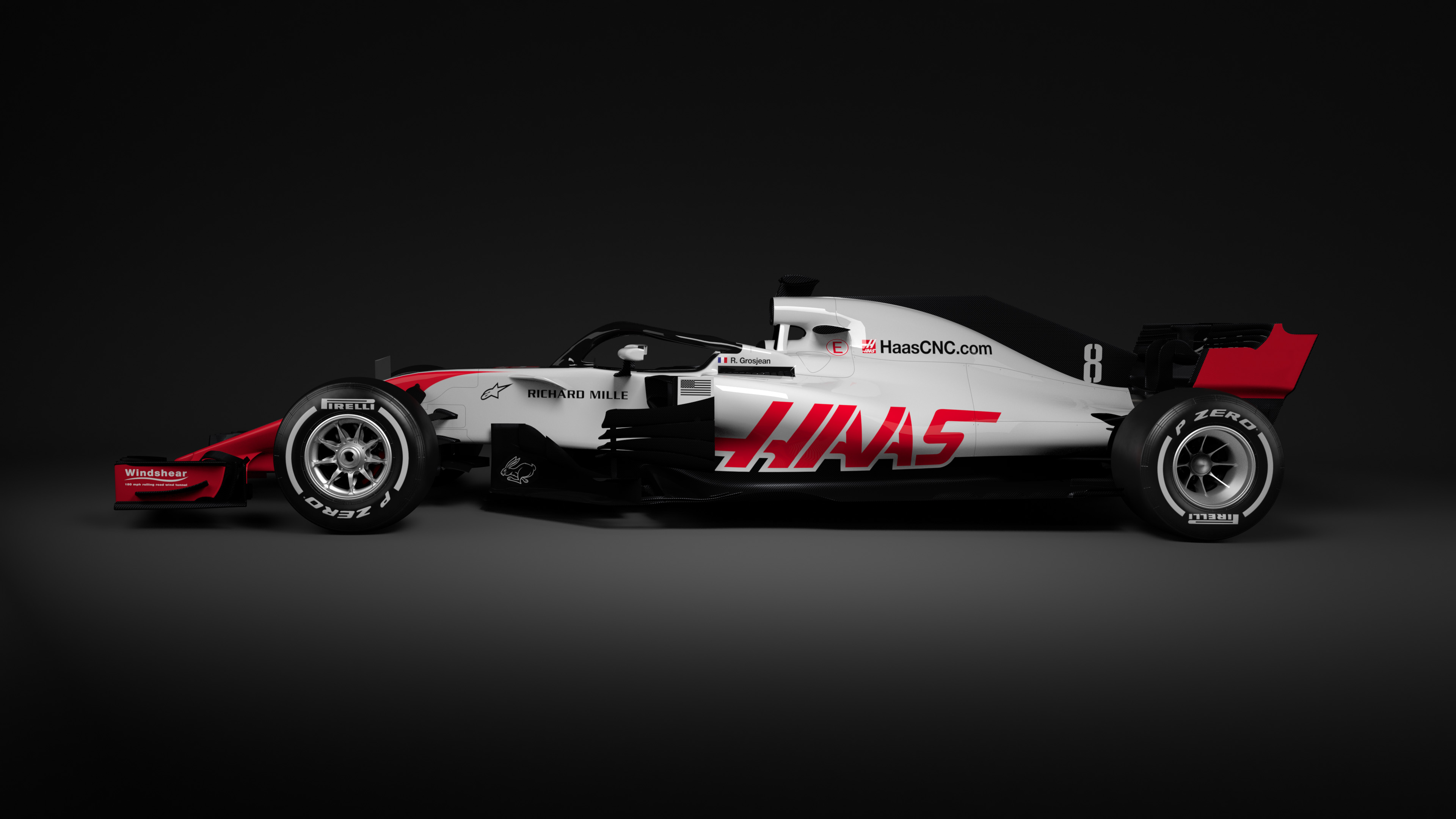 Haas Are The 1st Team To Break Cover For 2018 3legs4wheels