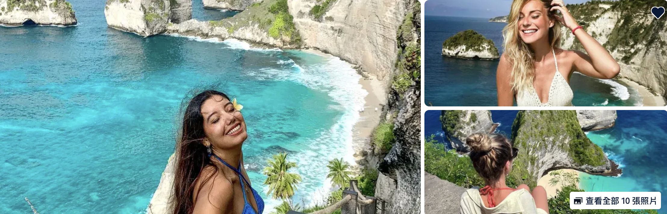 峇里島 Nusa Penida 島藍色海灣絕景