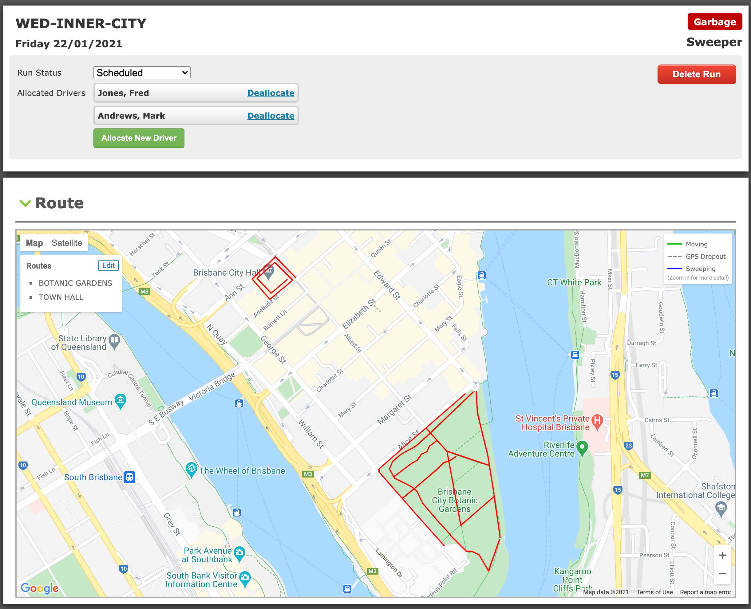 3Logix WasteTrack for Sweepers Software