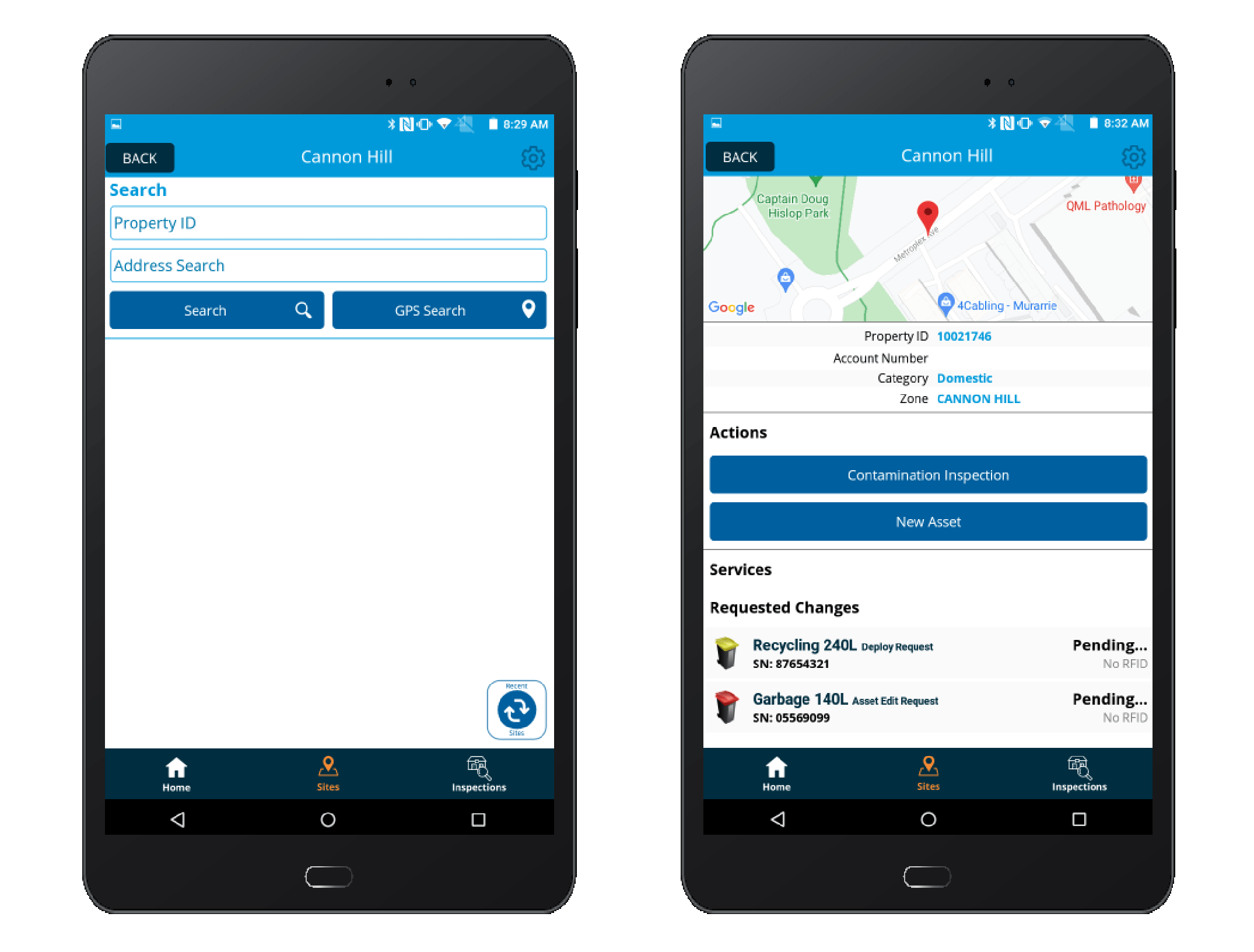 3Logix WasteTrack for Mobile Software