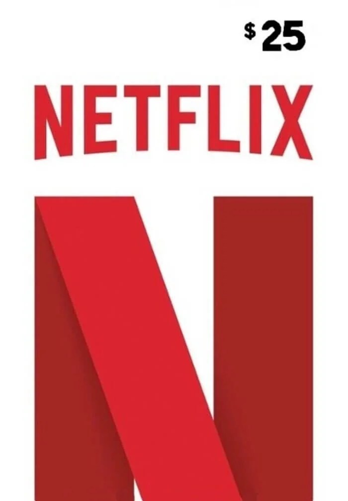 Carte cadeau Netflix 25 USD Clé États-Unis