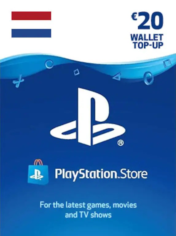 PlayStation Network Card 20 EUR (NL) - PSN Netherlands