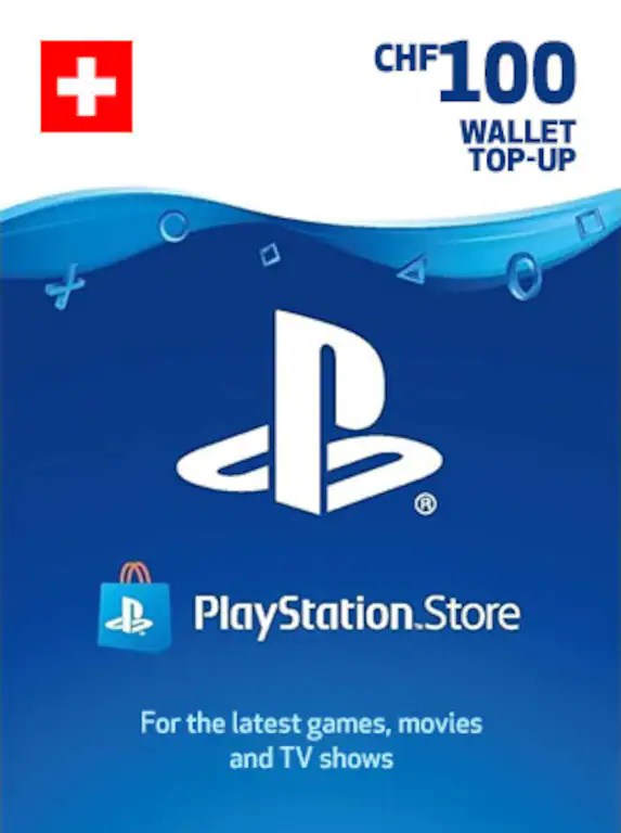 PlayStation Network Card 100 CHF - PSN SUISSE