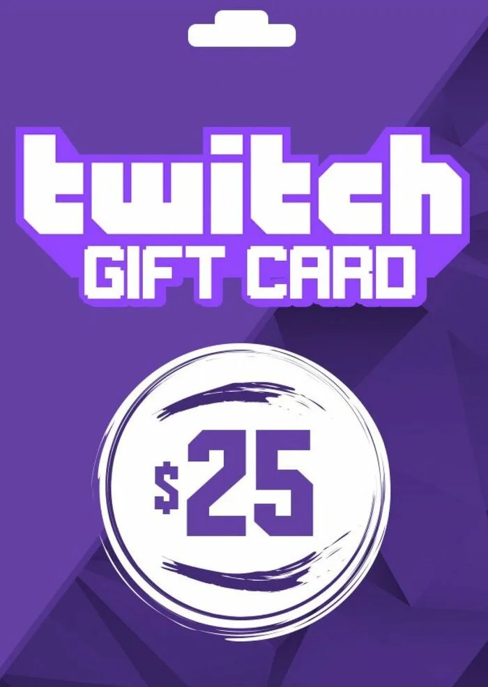Twitch Gift Card 25 USD Key USA