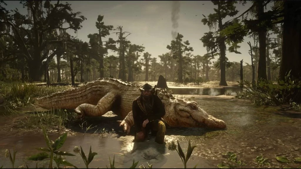Legendary Alligator RDR2 Location Guide D17AP7U