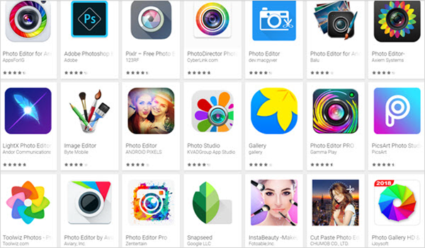 Android Photo Editing Apps