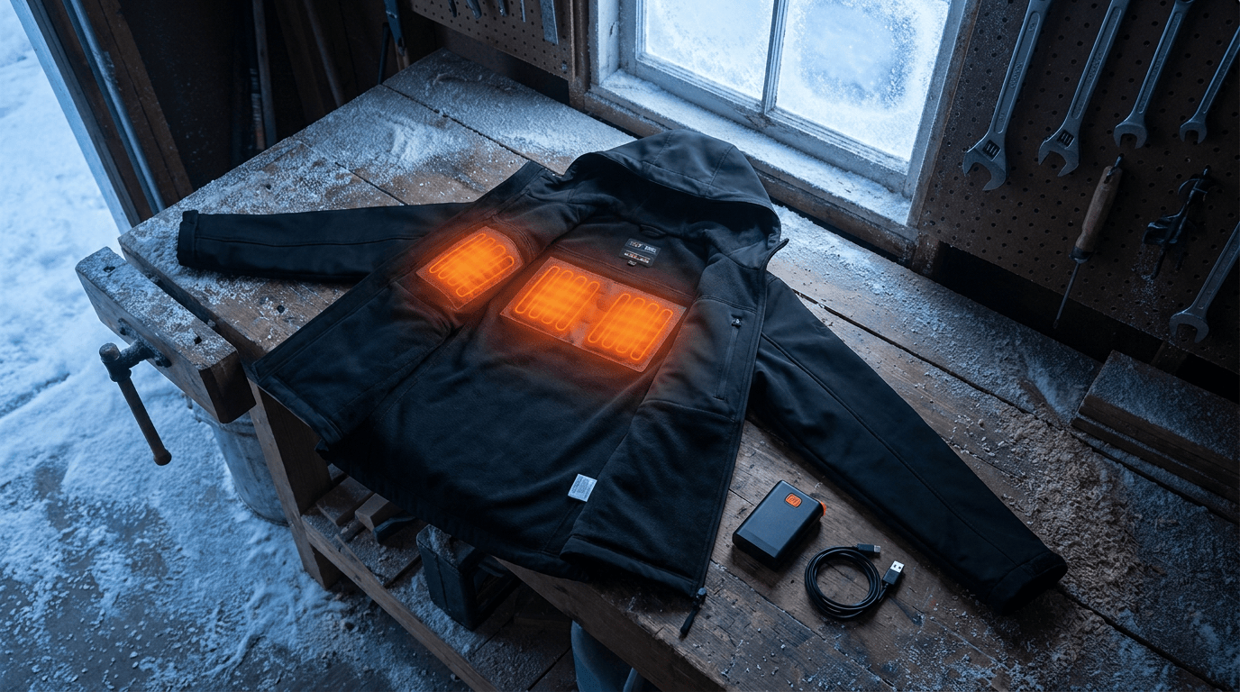 heated jacket - Heated Jacket Buying Guide: Battery Voltage, Heat Zones, and Real Runtime by Setting