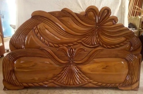 Brown Wooden Bed Divaan Box King Size Bed Manufacturer From Siliguri
