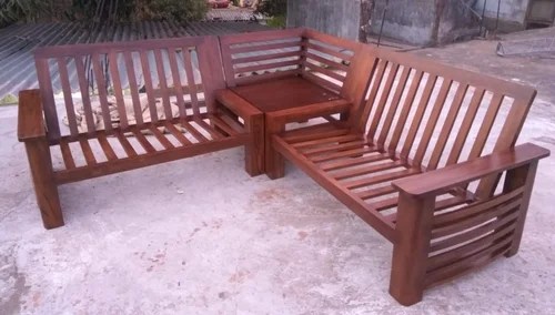 Modern Teak Wood Corner Sofa Set Rs 44000 Piece Gemini Impex Id 19644032033
