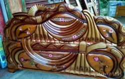 Samanta Furniture Polished Teak Wiod Teak Wood King Size Box Bed Rs 55690 Piece Id 18498146562