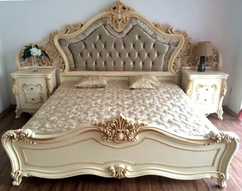 Wooden Bed Wooden European Bed Manufacturer From Hyderabad