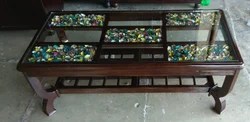 Rectangular Brown Teak Wood Center Table 4 X2 Warranty 1 Year Rs 9000 Piece Id 16883864391