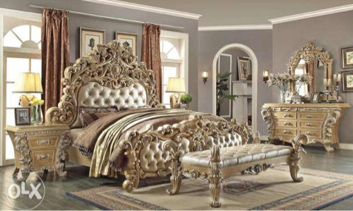 Wooden Antique Bed Teal Wood Bed Manufacturer From Saharanpur