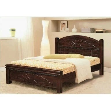 Modern Wooden Natural Colour Wooden Bed Size 5 6 Rs 20000 Set Id 19432807591