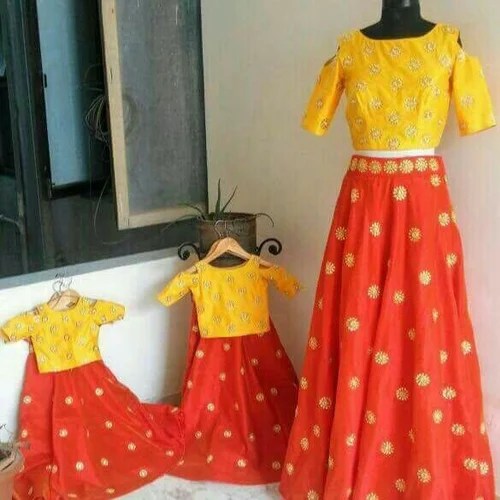 Mother Daughter Dress Customised Combo Dresses Wholesale Trader From Chennai