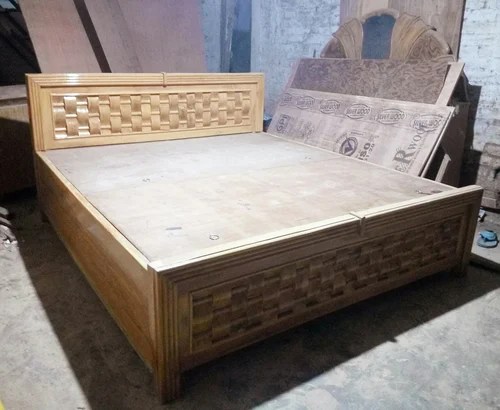 Green Wood Sagwan Wooden Box Double Bed Rs 30000 Piece Green Wood Id 19215597762