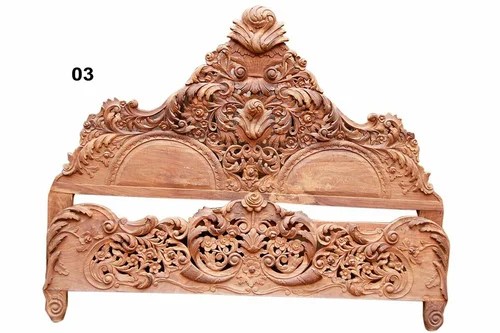 Carving Maharaja Bed Size Dimension 6x6 Rs 50000 Piece Shivbhakti Fabrication Work Id 18807524348