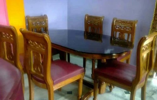New Natral Segun Wooden Dining Chairs Table Set At Reasonable Prices For And Restaurant Rs 100000 Set Id 13851854355