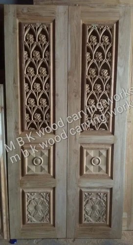 Wooden Pooja Door Hinged Pooja Door Manufacturer From Hyderabad