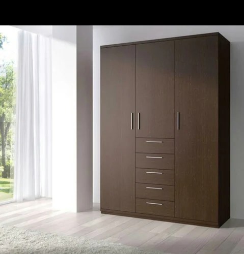 Best Quality Brown Wooden Almirah Rs 450 Foot Raman All Wooden Furniture Id 18389185297